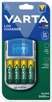 VARTA LCD CHARGER 4XAA&12V&USB