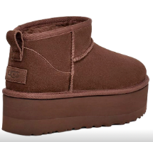 מגף UGG קלאסיק אולטרה מיני פלטפורמה 1135092-חום כהה