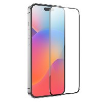 חבילת הגנה מושלמת לאייפון IPHONE 16 PLUS עם זכוכית שקופה