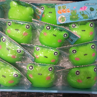 סקווישי צפרדע נידו  נמעך להפגת מתחים  -  Squishy Frog Nido  TG-331-4