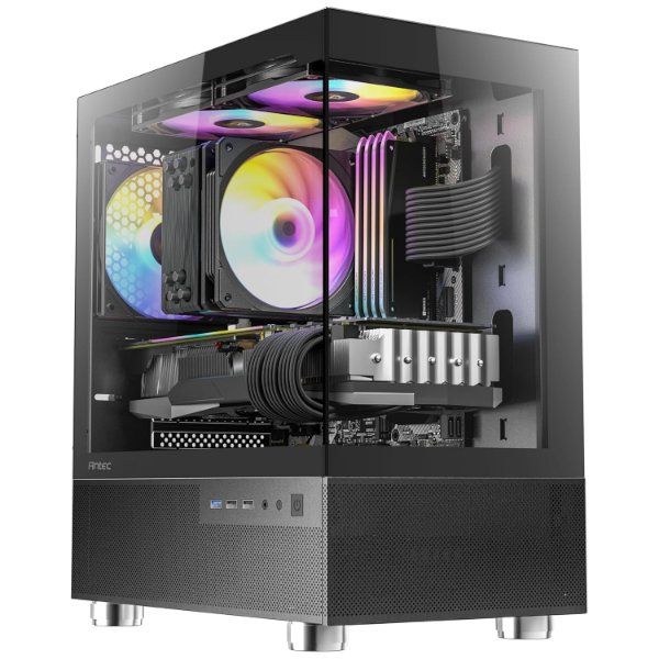 מחשב גיימינג CX200M 600W A520M R5-5500 16GB 500NVME RTX 3050