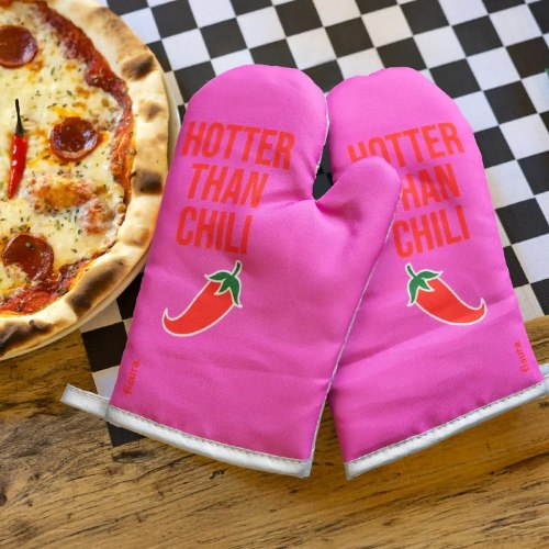 זוג כפפות מטבח Hotter Than Chili - מארז לא מושלם