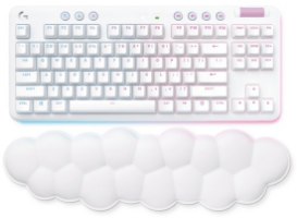 מקלדת אלחוטית מכנית לגיימינג Logitech G715 TKL עם RGB ומשענת כף יד – תמונה 1