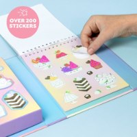 מארז עיצוב מדבקות דברים מתוקים עם טושים ריחניים!