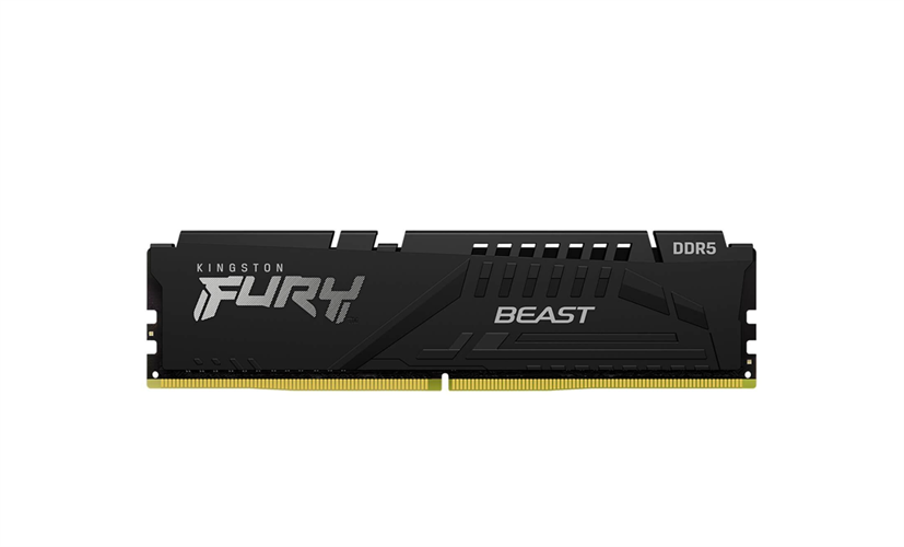 זיכרון לנייח – Kingston FURY Beast UDIMM DDR5 5600MT/s 32GB