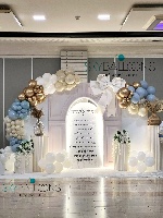 קיר קרניזים לברית מפואר 3