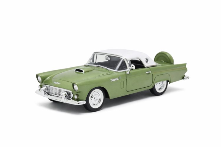 מוטורמקס פורד ת'אנדרבירד| Motormax Ford Thunderbird שנת 1956 בקנה מידה 1:24 – דגם אספנות איכותי