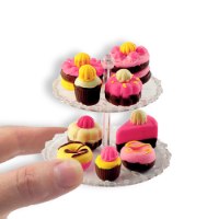 מיני ממתקים מבצק סוכר דגם בית המאפה שלי - יוצרים משחקים ואוכלים
