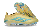 עם גרב - נעלי כדורגל Adidas ABSOLUTE 20 זהב טורקיז