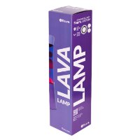מנורת לבה צבע סגול מדורג Gradient Purple - מארז לא מושלם