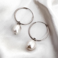 Topy Earrings Silver