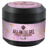ג'ל בניה צבעוני מגנטיק Magnetic All in One Gel Pink Crystal