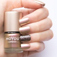 MOYOU LONDON - LADY GOLD PINK