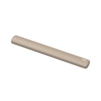 כרית יד Breyta Keyboard Wrist Rest – פריט בודד משענת מוארכת בצבע בז על רקע לבן