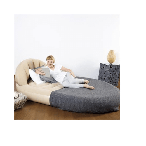 מיטת זוגית מתנפחת / כורסא עם משענת גב | BESTWAY | מק"ט  67397 |קפיץ קפוץ