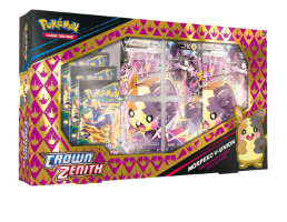 Pokemon TCG:Crown Zenith Morpeko V Union Premium Collection Box Set קלפי פוקימון מקוריים מארז וי