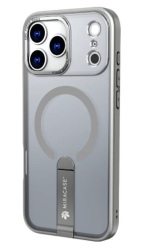 קייס לטלפון נייד מירקייס דגם Mirastand עבור iPhone 17 Pro אפור