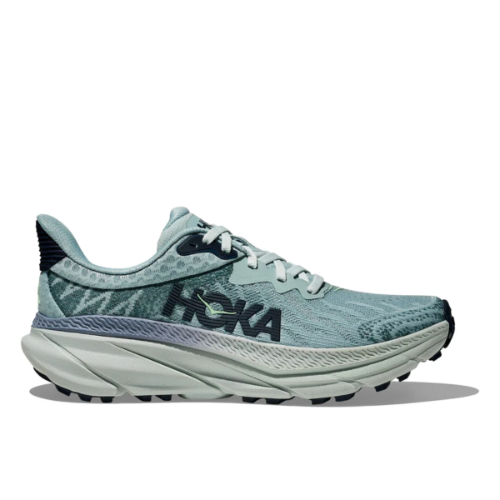 HOKA Challenger WIDE 7 נעלי ספורט נשים הוקה צלנג'ר 7 רחבות בצבע ירוק דרוזי/תכלת | HOKA