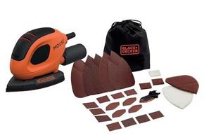 מלטשת פינות רוטטת מבית בלאק אנד דקר Black+Decker BEW230BC-QS – כלי עבודה לשיוף מדויק