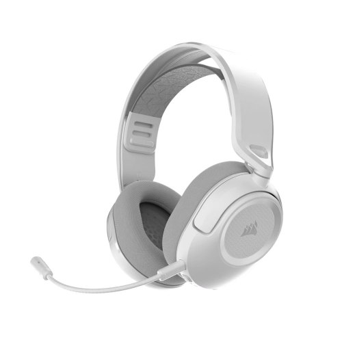 אוזניות קשת לגיימינג Corsair HS35 V3 Wireless עם Bluetooth ו-2.4GHz בצבע לבן