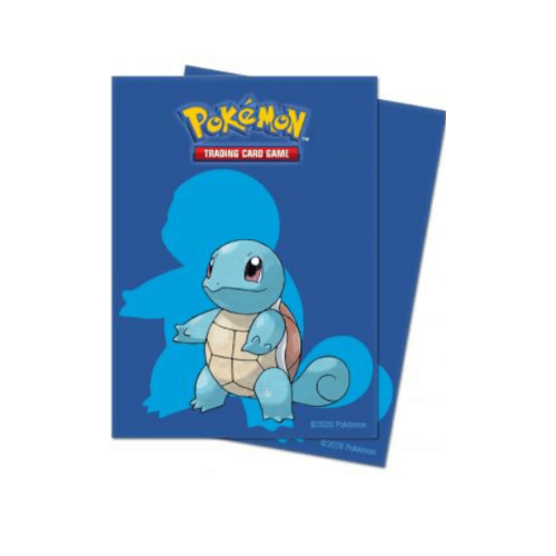 Squirtle Deck Protector sleeves for Pokemon 65ct סליבים לשמירה על קלפים בעיצוב סקווירטל 65 יחידות