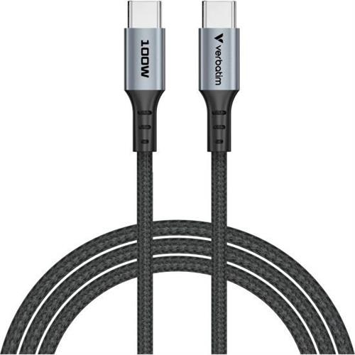 כבל Verbatim USB C-USB C 100W