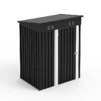 מחסן מתכת ARPO פרימיום במידה 153X131 דגם E16 חד שיפועי