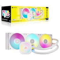 קירור נוזלי לבן Corsair iCUE TITAN 360 RX RGB White 360mm AIO