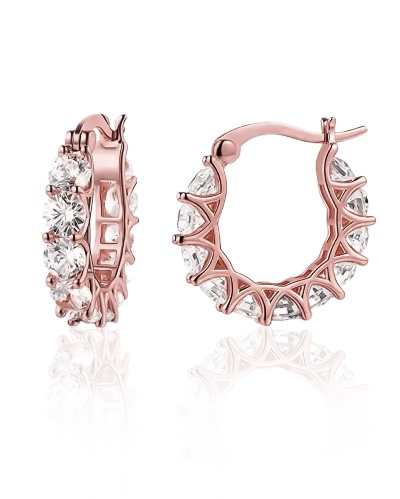 Eleni Earrings Rose Gold