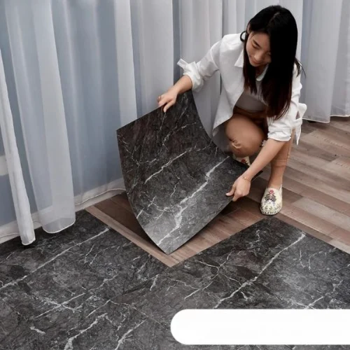 אריחי PVC דמוי קרמיקה פורצלן להדבקה עצמית - מבחר דגמים לבחירה