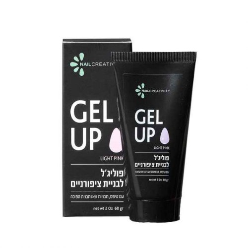 Nail Creativity Gel-Up פוליג'ל ורוד בהיר