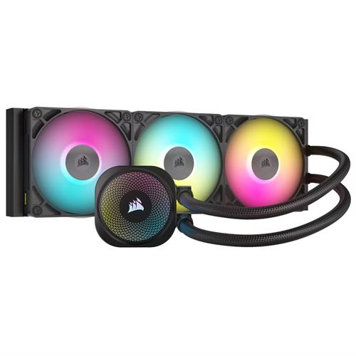קירור נוזלי Corsair iCUE TITAN 360 RX RGB Black 360mm AIO