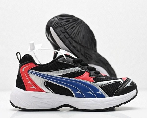 נעלי ילדים פומה Puma Morphic Base שחור כחול