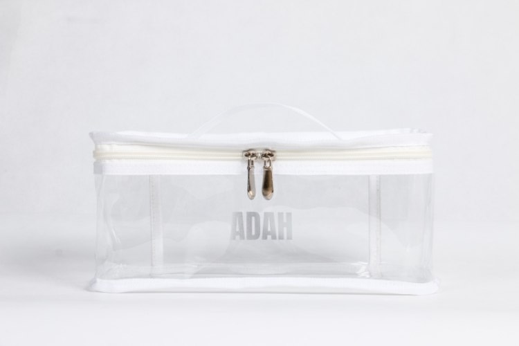 נרתיק שקוף גדול - L - CLEAR POUCH