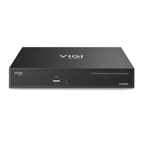 מערכת הקלטה למצלמות רשת VIGI NVR1008H ל-8 ערוצים עם H.265+ ויציאת HDMI ‏4K
