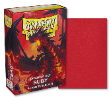 Matte Ruby - Dragon Shield Matte Sleeves Japanese Size סליבים לשמירה על קלפים בכל הצבעים 60 יחידות