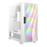 מארז לבן ANTEC DF700 FLUX Tempered Glass RGB Mid tower Black Case