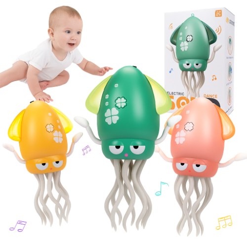 Baby Octopus – תמנון חכם עם אורות ומוזיקה