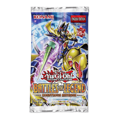 Yu-Gi-Oh! Battles of Legend- Monstrous Revenge Booster Pack קלפי יו-גי-הו TCG מקוריים חבילת בוסטר