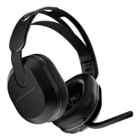 אוזניות גיימינג אלחוטיות צבע שחור Turtle Beach Stealth 500 for Xbox – נראית אוזנייה שחורה בודדת עם מיקרופון מורחב Bluetooth