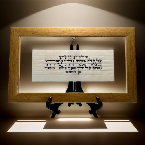 כתיבה על קלף לפי בקשה