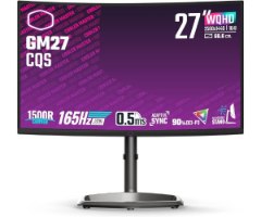 מסך קעור Cooler Master 27 WQHD 170hz 0.5ms VA A-SYNC HDR400