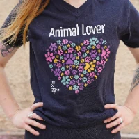 חולצת ANIMAL LOVER  יוניסקס למבוגרים