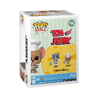 פופ טום וג'רי - בובת ג'רי עם מקרונים - Funko Pop TV Tom and Jerry Doll Jerry #1658