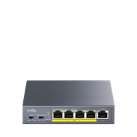 מתג לא מנוהל Cudy GS105P 5-Ports Gigabit Unmanaged POE Switch