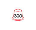 300 קפסולות - מארז מיקס 100 קפסולות 4 תערובות