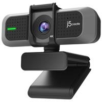מצלמת רשת j5create 4K ULTRA HD עם חיבור USB-C-A