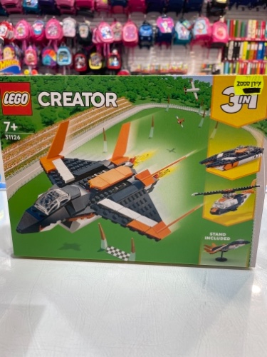 Lego creator מטוס סילון