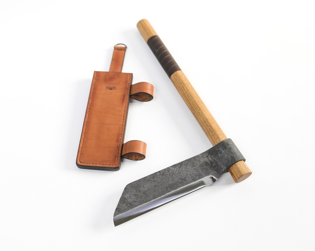 מפצל עץ froe עם ידית נשלפת עבודת יד strongwey