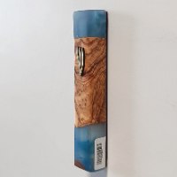 בית מזוזה מעוצב – כחול ים תיכוני 15 ס"מ
